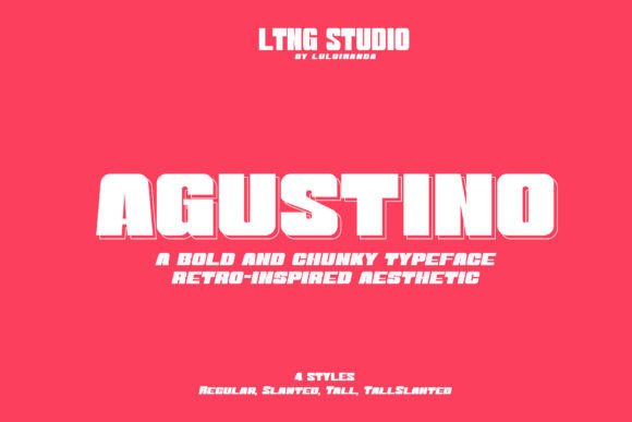 Agustino: A Bold and Stylish Typeface for Modern Designers