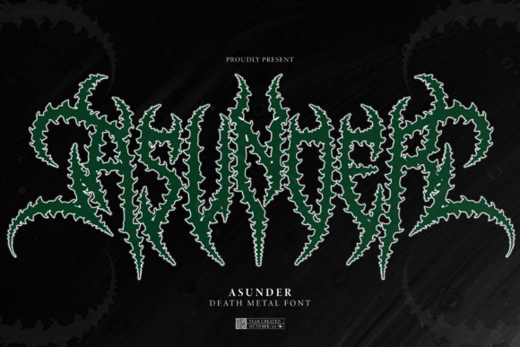 Asunder: The Font That Breaks the Rules