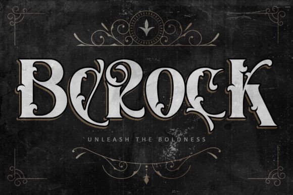 Berock: A Vintage Serif Font for Timeless Design