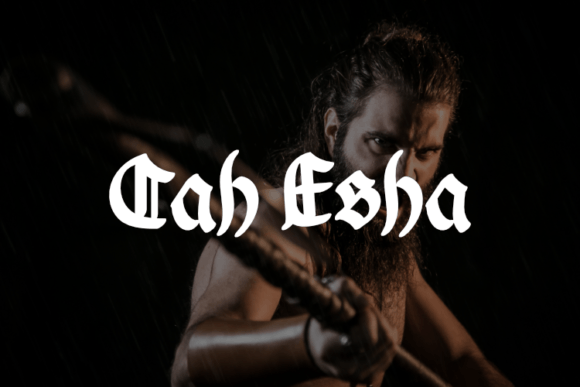 Cah Esha: A Font of Timeless Elegance and Versatility
