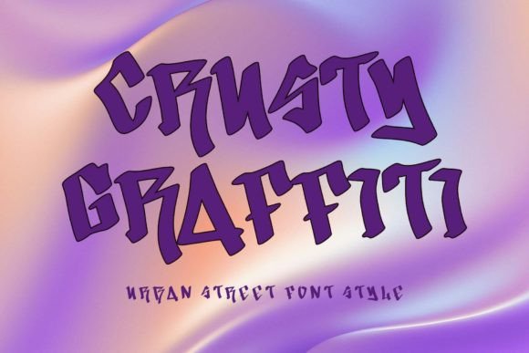 Crusty Graffiti: The Font That Brings Street Art to Your Design Projects