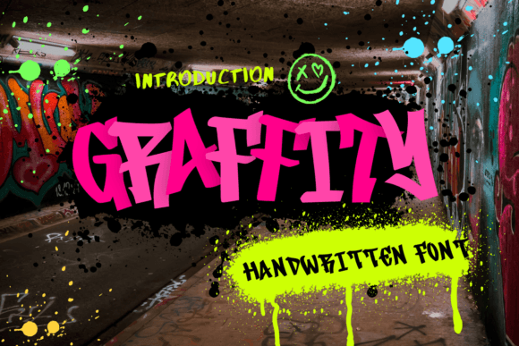 Graffity: A Handwritten Font with Street Art Flair