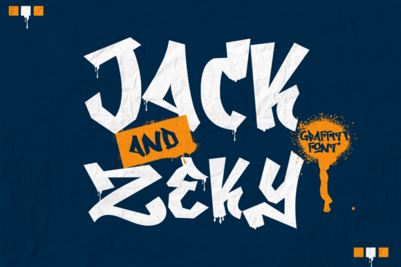 Jack and Zeky: A Bold Font for Urban Expression
