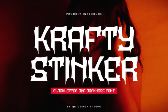 Krafty Stinker: A Font That Makes a Bold Statement in Any Project