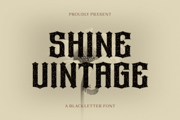 Shine Vintage Font: A Timeless Blend of Elegance and Modern Design