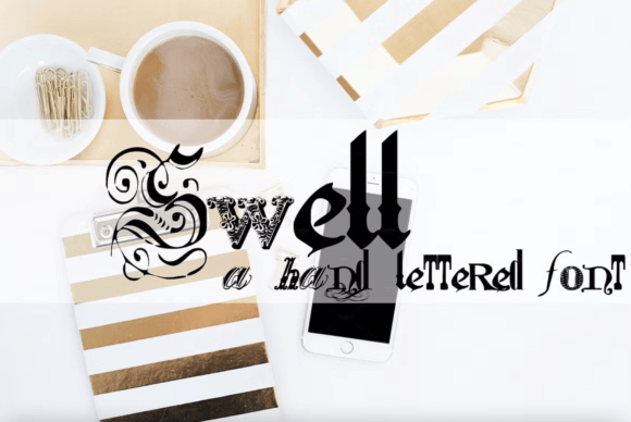 Swell: A Font That Captures Artistic Elegance