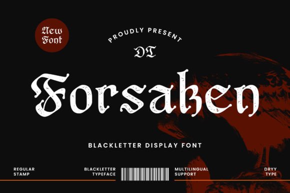 The Forsaken Typeface: A Bold Statement for Modern Designers and Entrepreneurs