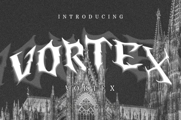 Vortex: The Ultimate Black Metal Font